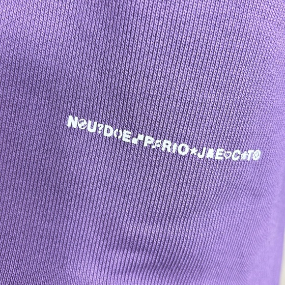 Nude Project Record Hood Lavander Purple Fleeced XXL - Picture 10 of 16